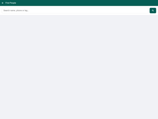 users screenshot