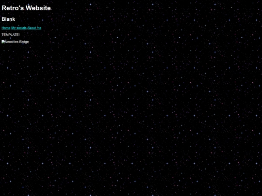 blank screenshot
