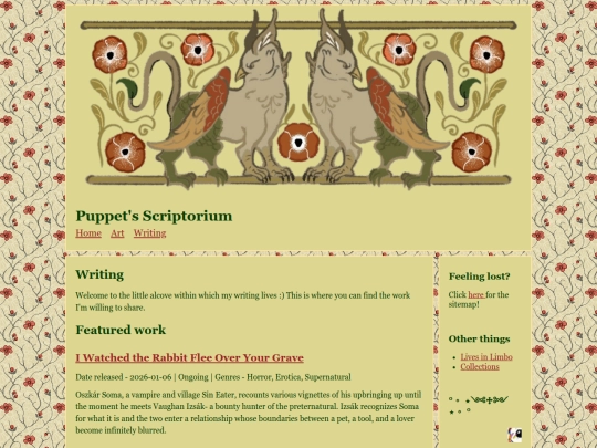 writing screenshot