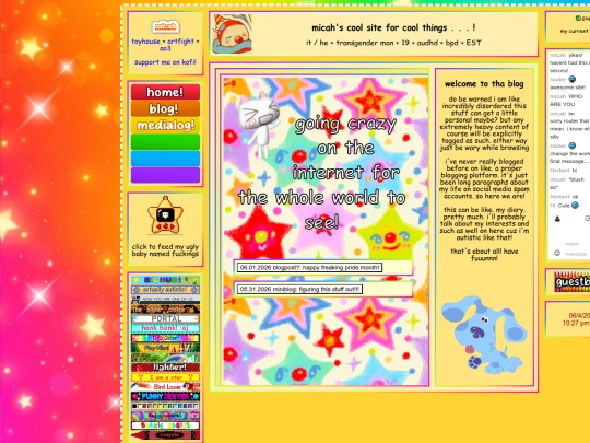 bloggystuff screenshot