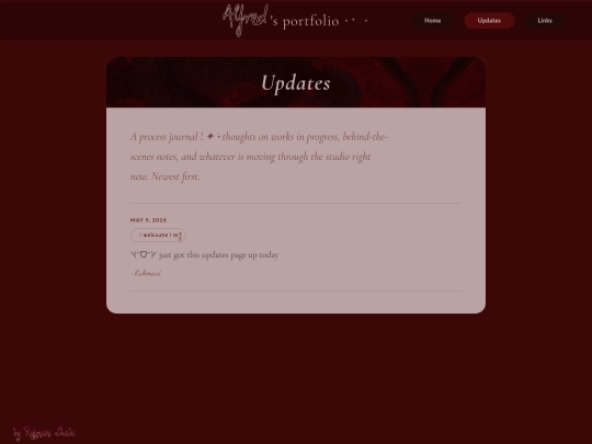 updates screenshot