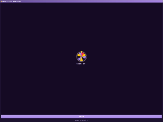 roulette-widget screenshot