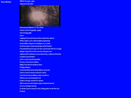 aboutthresher screenshot
