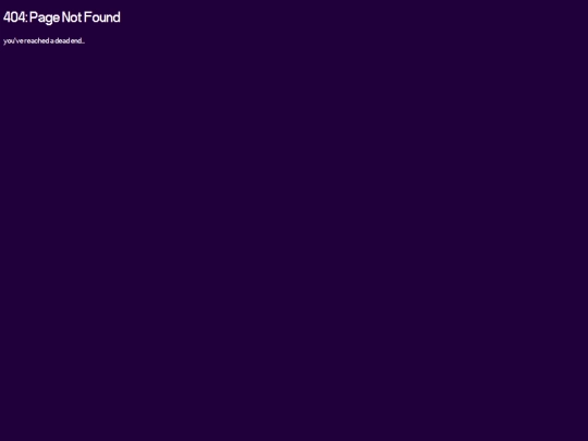 not_found screenshot