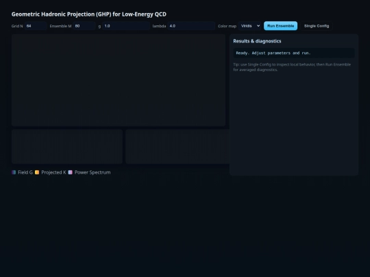 GeometricHadronicProjection screenshot