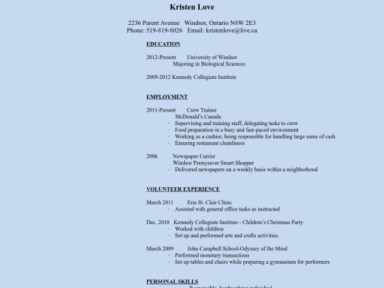 kristen_cv screenshot