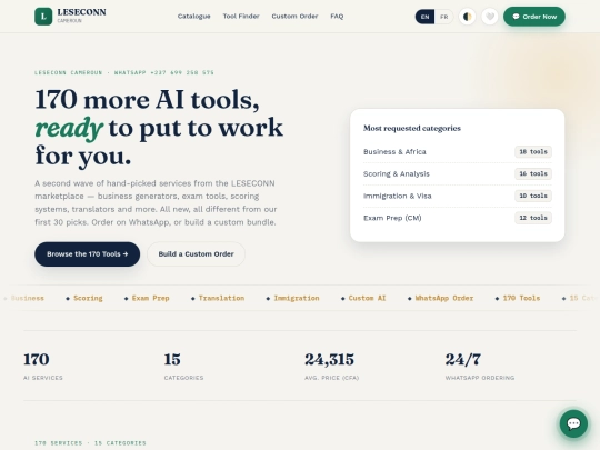 LESECONN_170_AI_Services screenshot