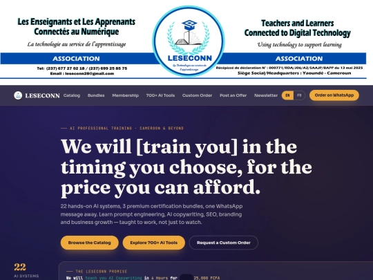 LESECONN_AI_Marketplace(2) screenshot