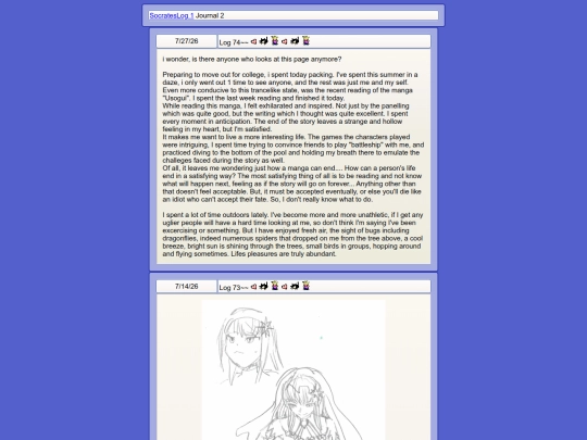 journal screenshot
