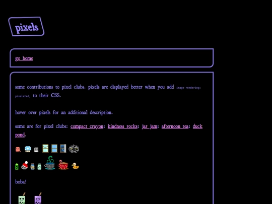 art/pixels screenshot