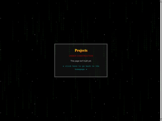 projects screenshot