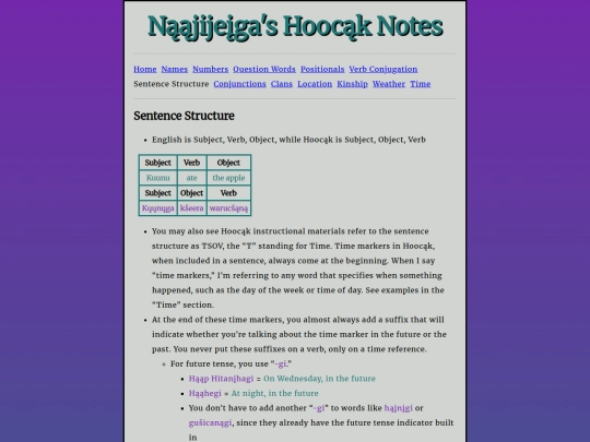 sentencestructure screenshot