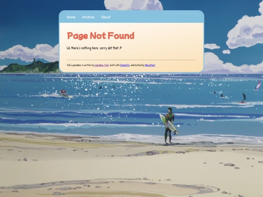 not_found screenshot