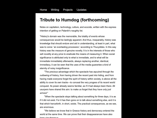 writing/humdog screenshot