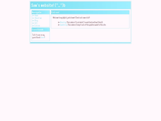 extras screenshot