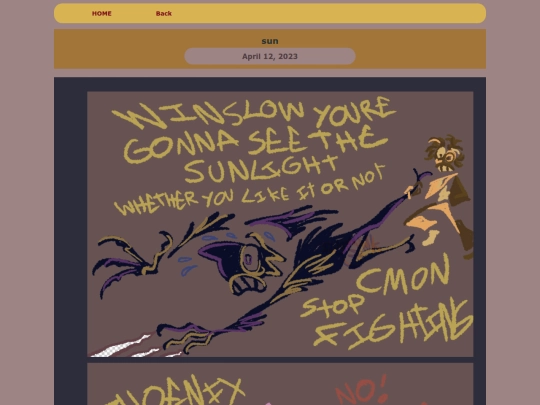 ARTS/else/comics/potp/sun screenshot