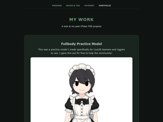 portfolio screenshot