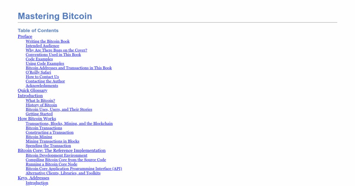 Mastering Bitcoin
