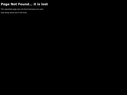 not_found screenshot