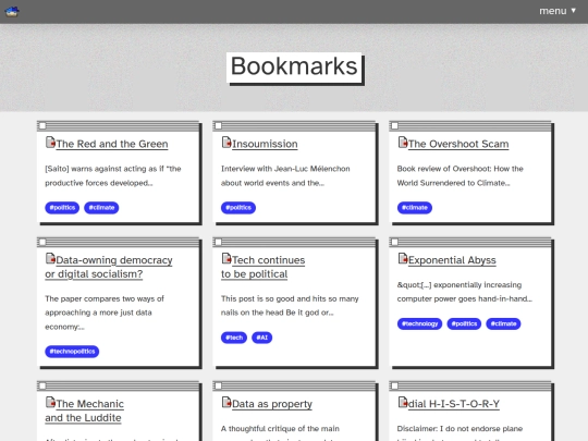 bookmarks/2 screenshot