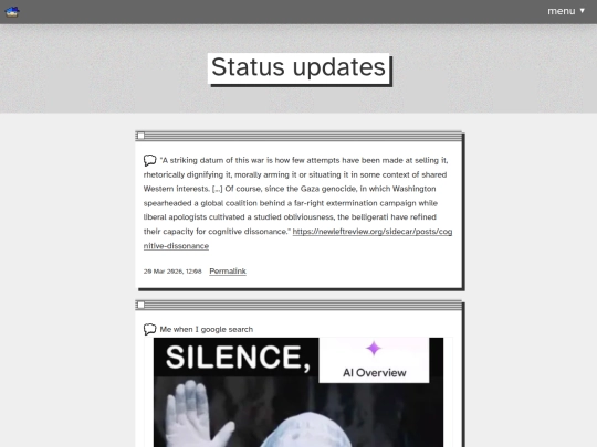 status/2 screenshot