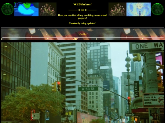 WEBshrines screenshot