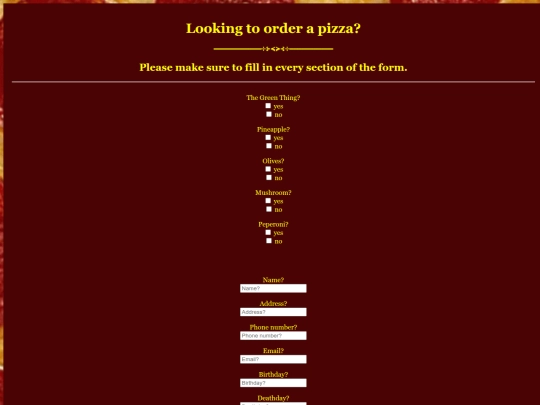 makeapizza screenshot