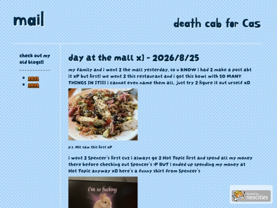 mail screenshot