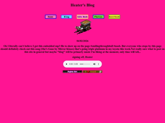 blog screenshot