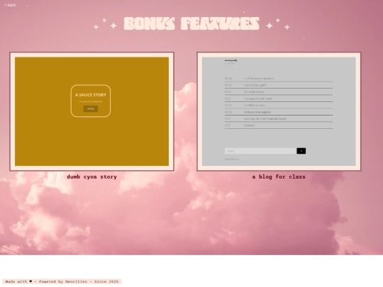 bonus screenshot