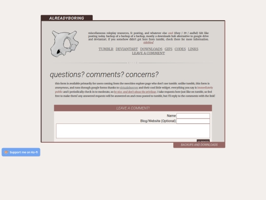 comments screenshot