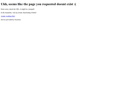 not_found screenshot