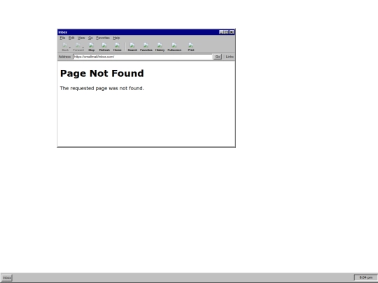 mail screenshot
