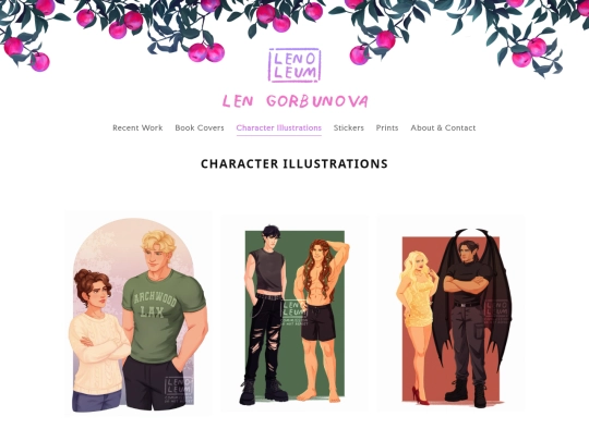characters-commissions screenshot