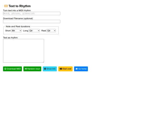 text_to_rhythm screenshot