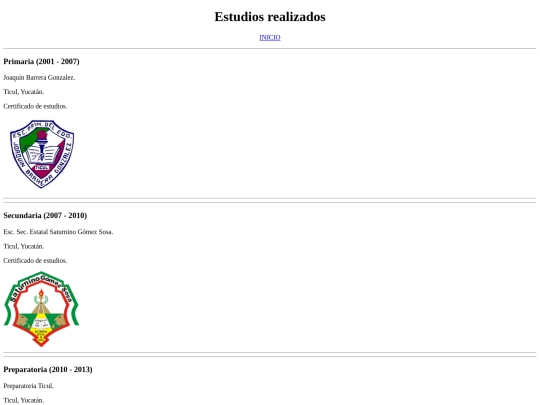 cv/estudios-realizados screenshot