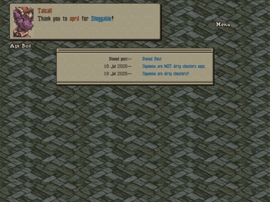 blog screenshot