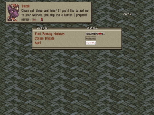 links screenshot