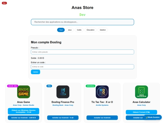 site/fr/store/dev screenshot