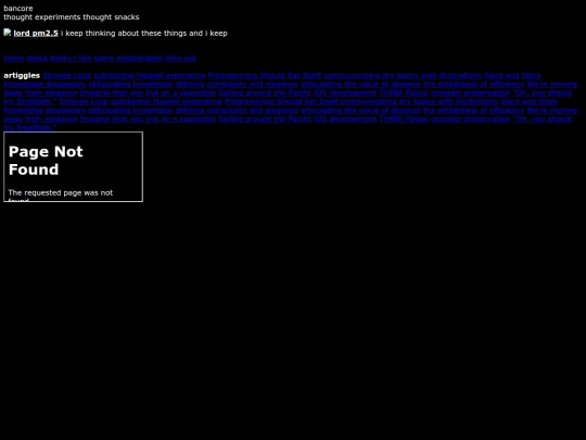 testpage screenshot