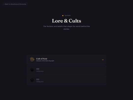 extras screenshot