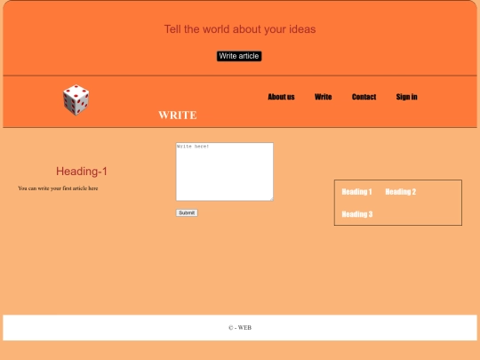 write screenshot