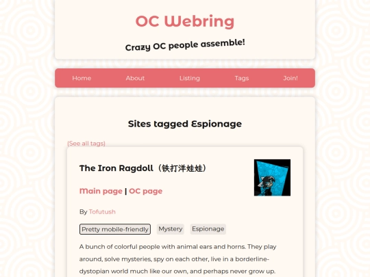 tag/espionage screenshot