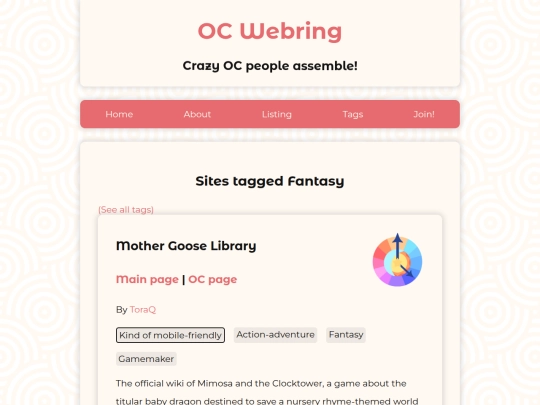 tag/fantasy screenshot