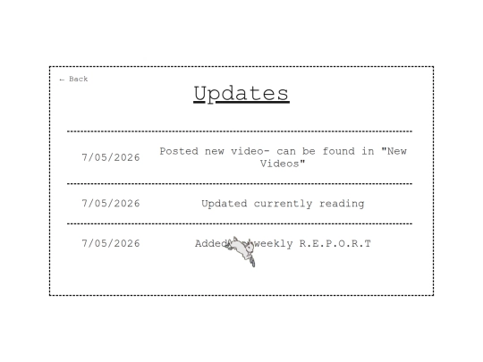 Updates screenshot