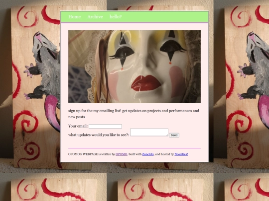 posts/EMAILINGLIST screenshot