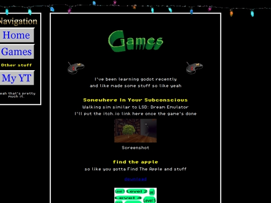 games screenshot
