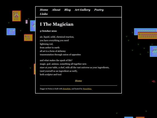 posts/2021-10-3-poem-Magician screenshot