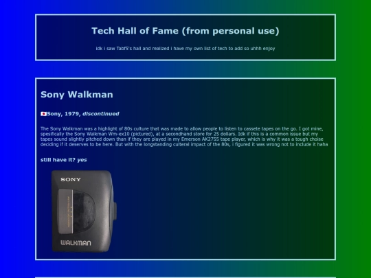 devices screenshot