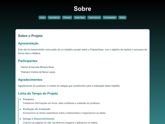 sobre screenshot